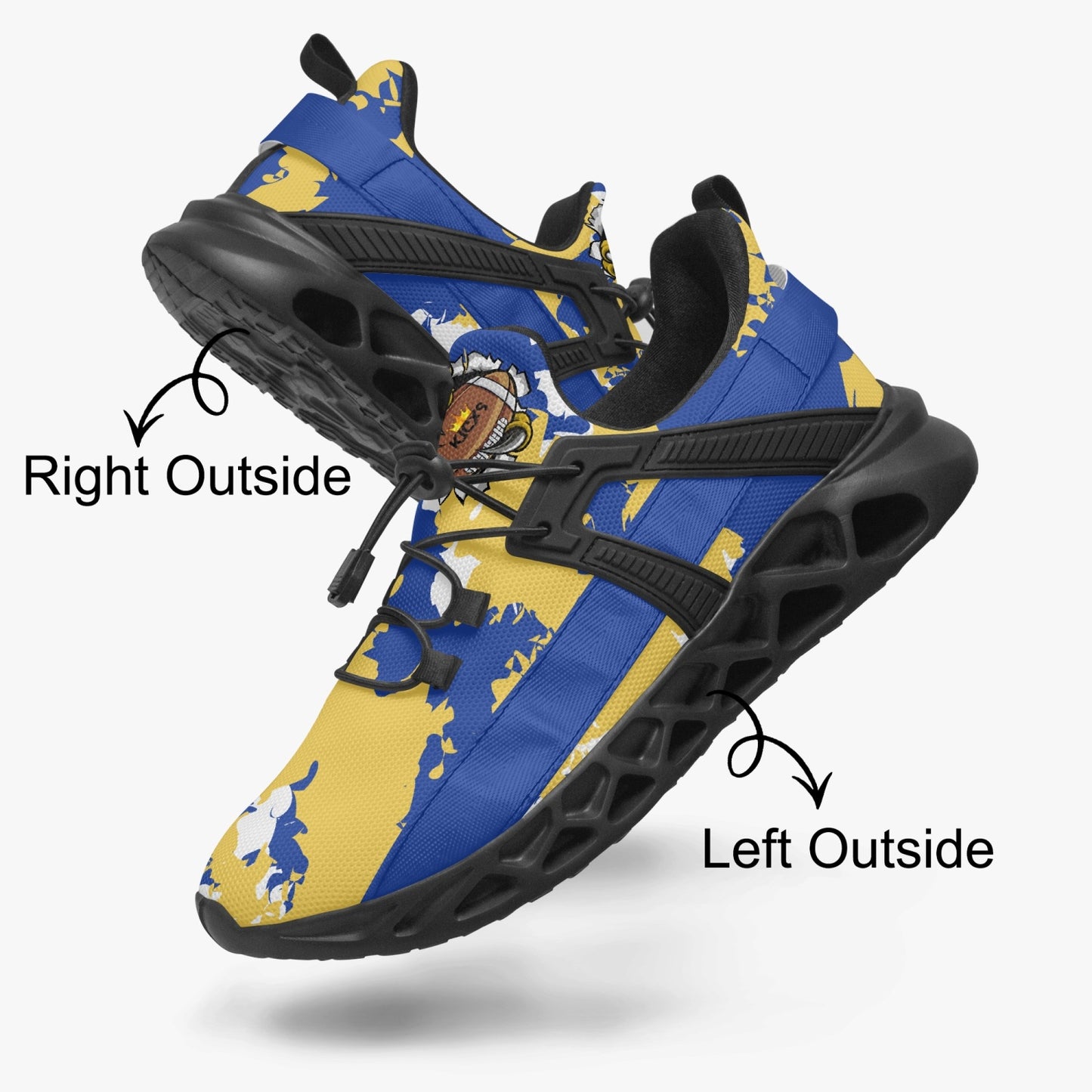 Kicxs LAR Camo Mesh Running Shoes