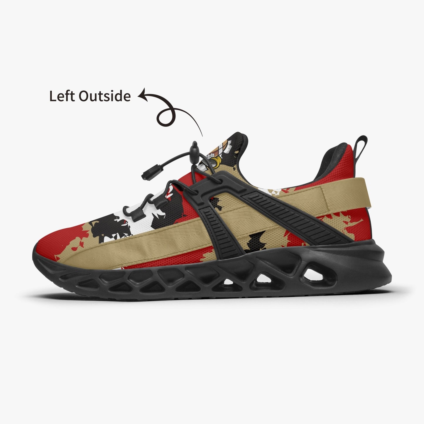 Kicxs SF Camo Mesh Running Shoes