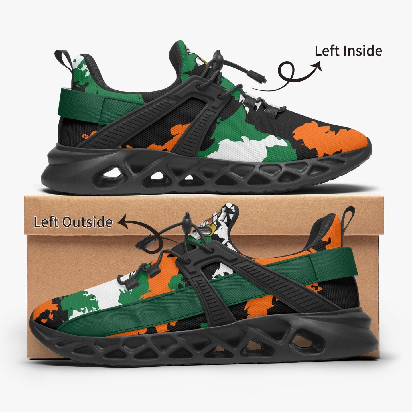 Kicxs CANES Camo Mesh Running Shoes