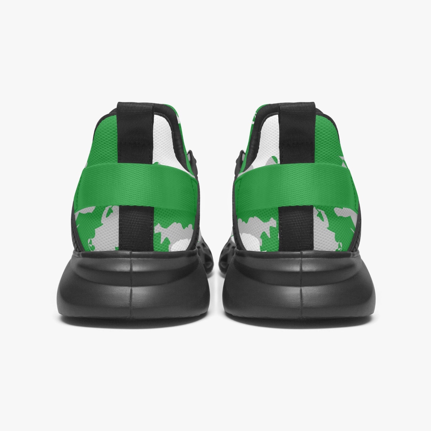 Kicxs PHI Kelly Green Camo Mesh Running Shoes