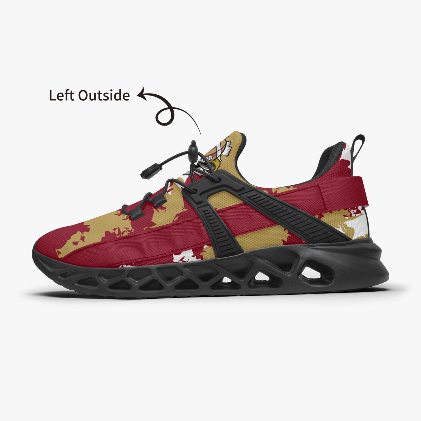 Kicxs FLS Camo Mesh Running Shoes