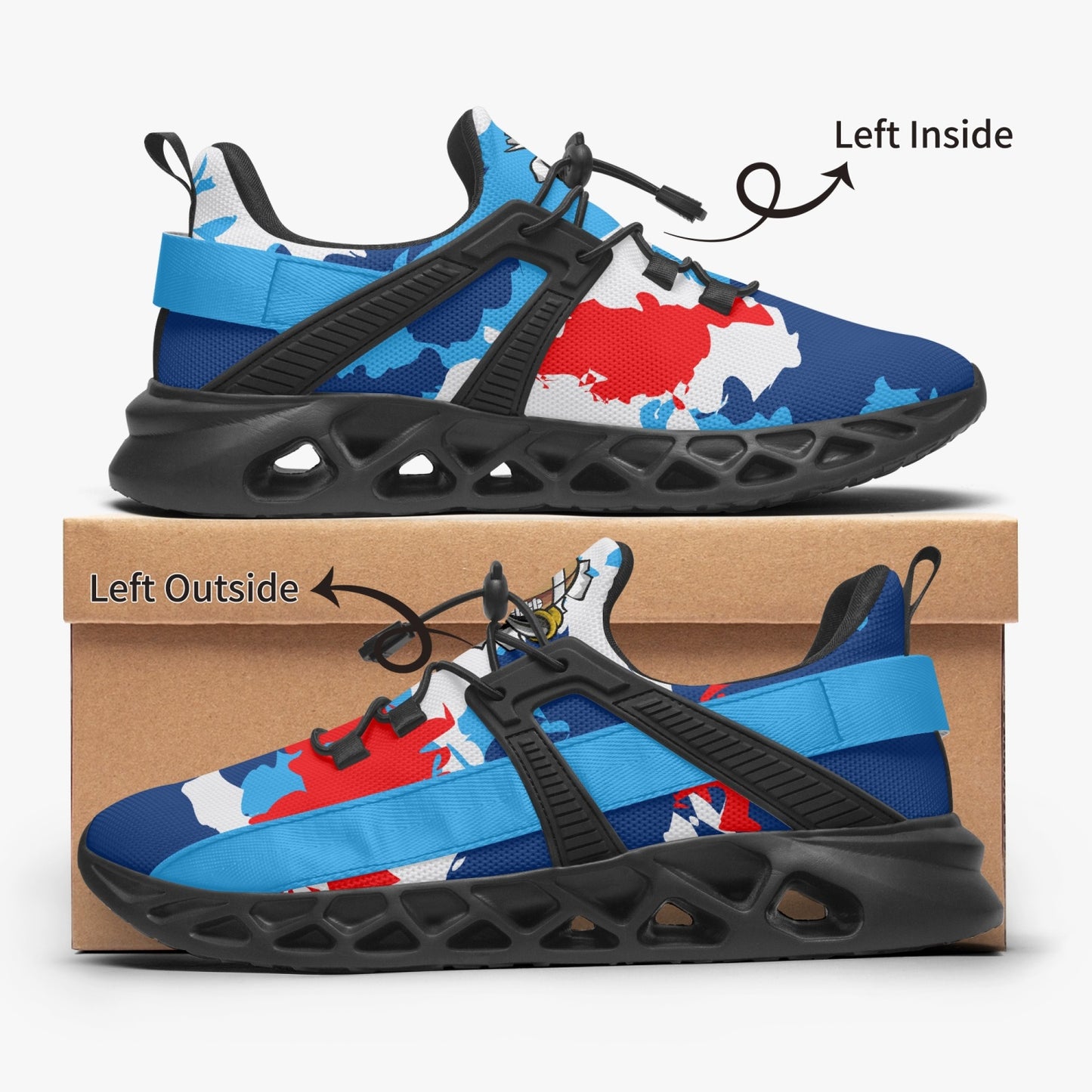 Kicxs Titans Camo Mesh Running Shoes