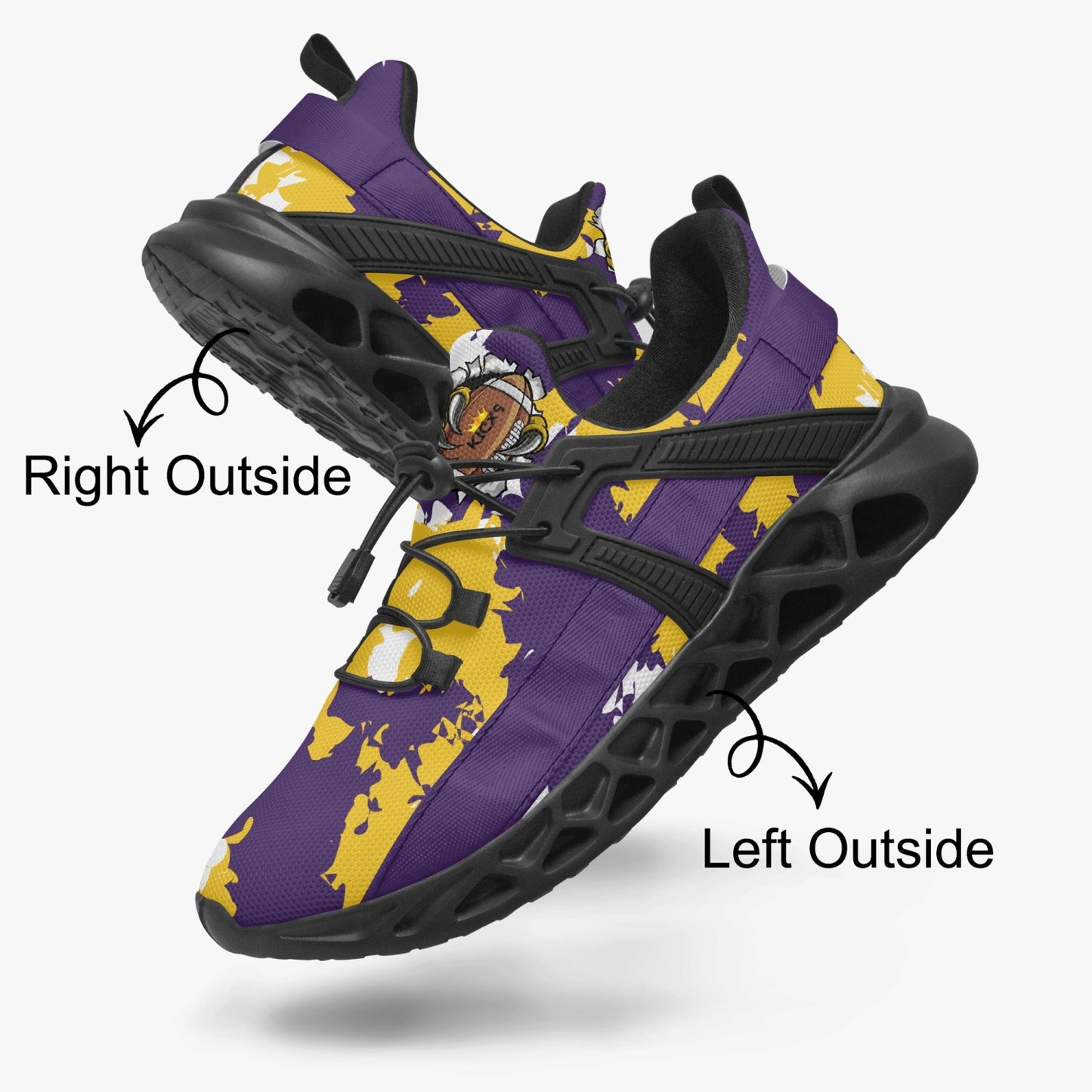 Kicxs MIN Camo Mesh Running Shoes