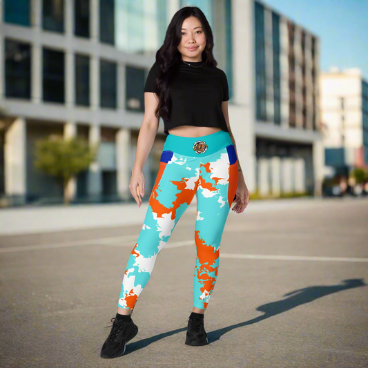 Kicxs Dolphins Leggings with pockets