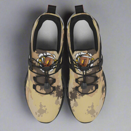 Kicxs Camouflage Mesh Running Shoes - Tan