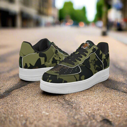 Kicxs Camouflage Low-Top Leather Sports Sneakers $ Kicxs Pro Sports Apparel Kicxs Apparel 1Tweezy Apparel