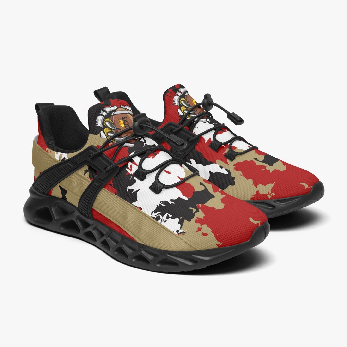 Kicxs SF Camo Mesh Running Shoes