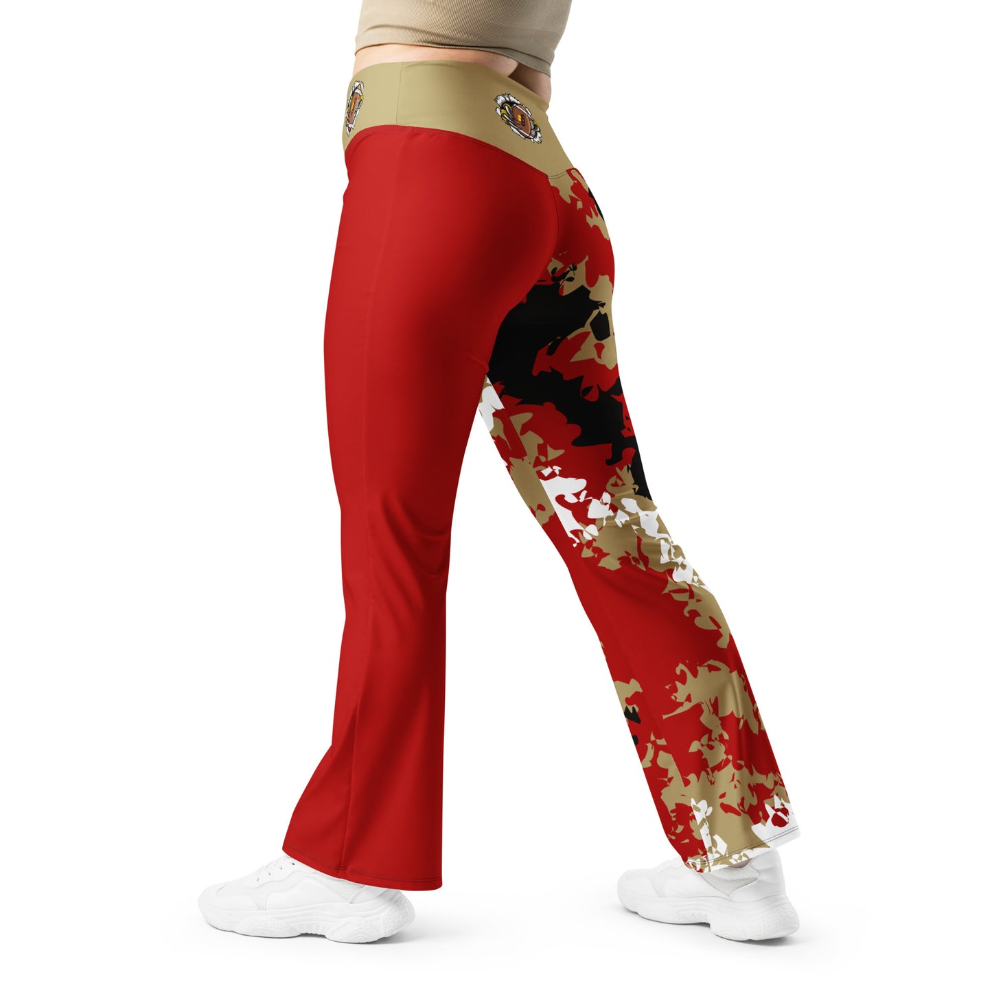 Kicxs SF Camo Flare Leggings