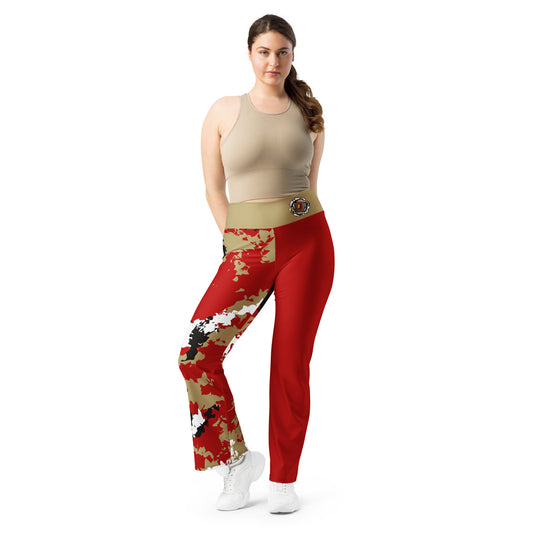 Kicxs SF Camo Flare Leggings