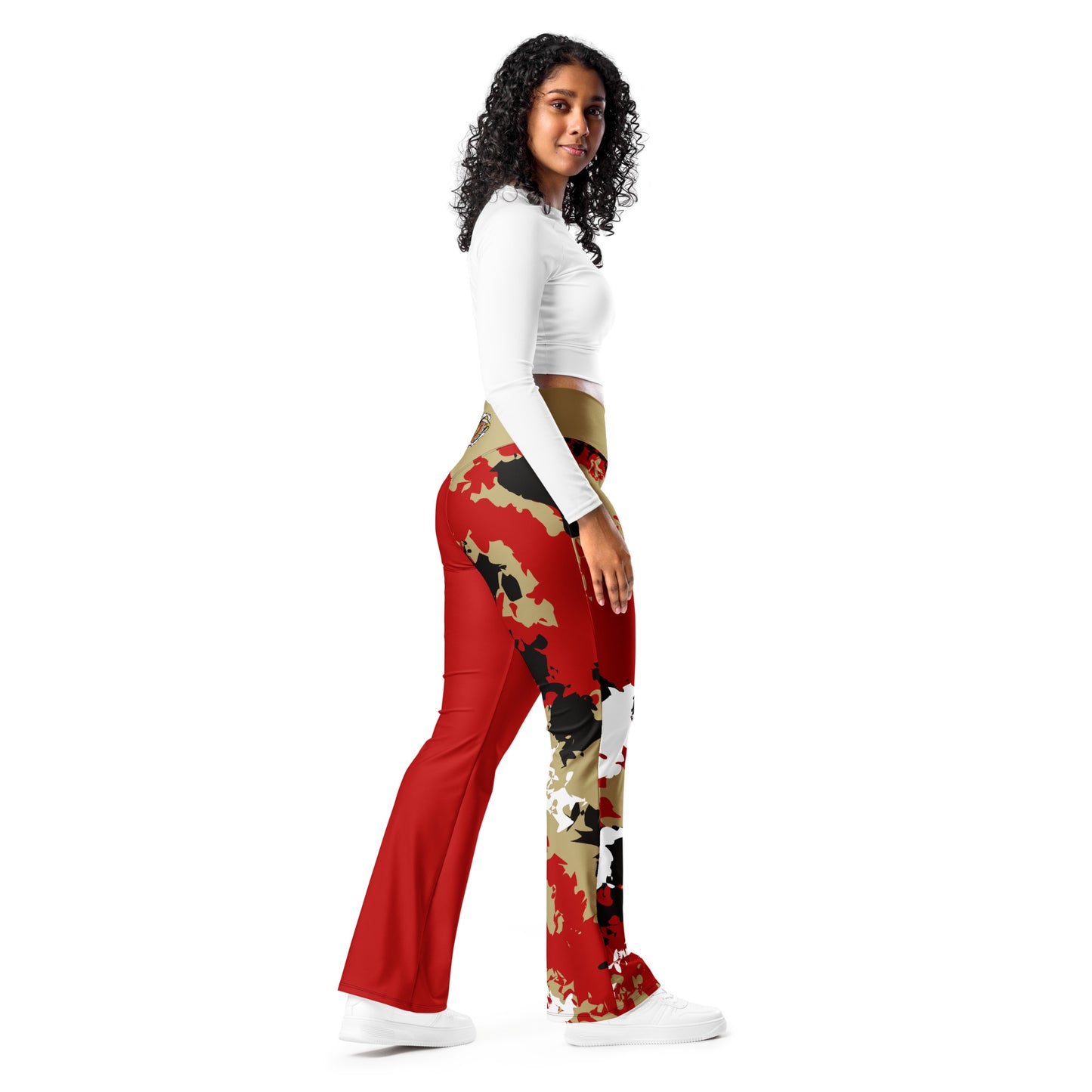 Kicxs SF Camo Flare Leggings