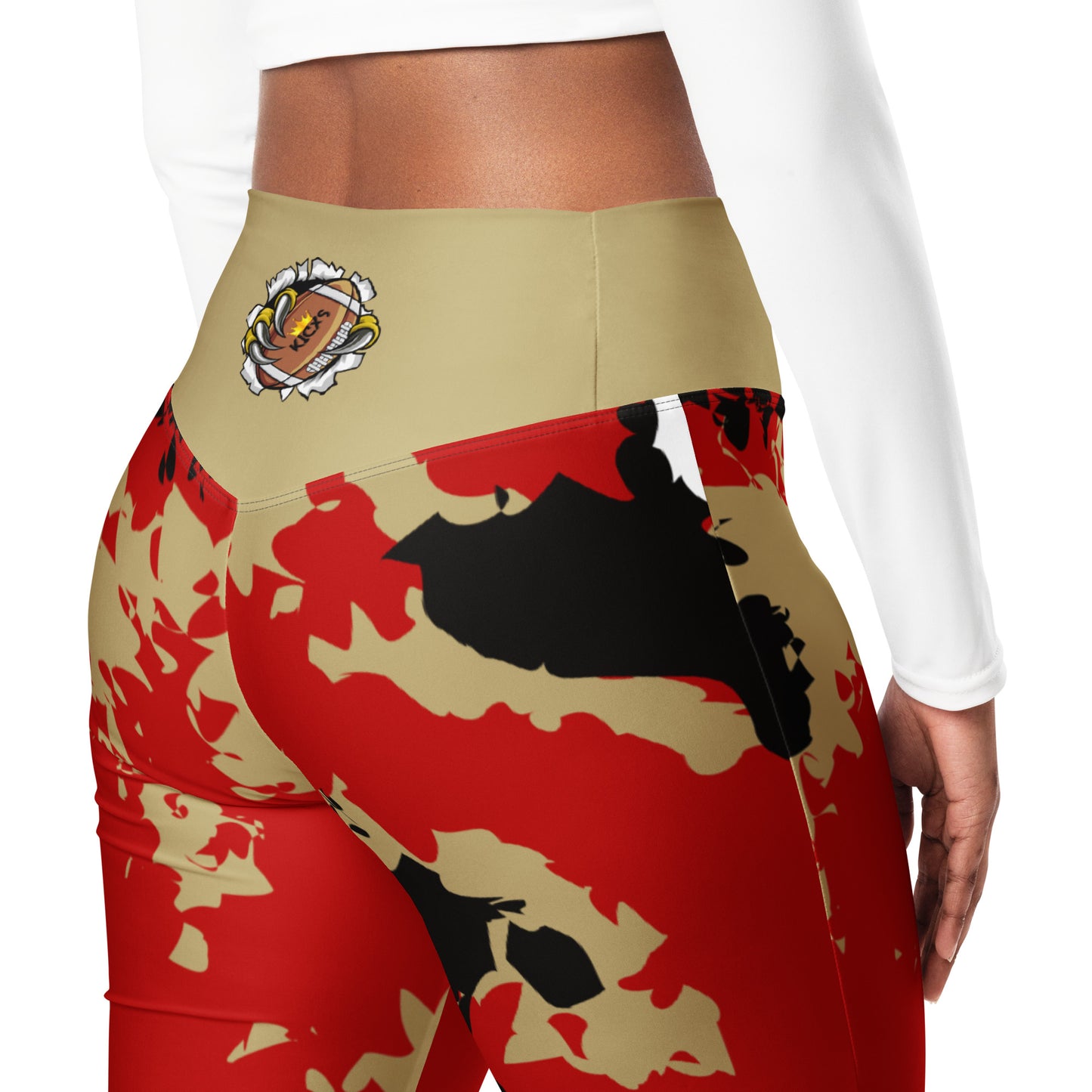 Kicxs SF Camo Flare Leggings