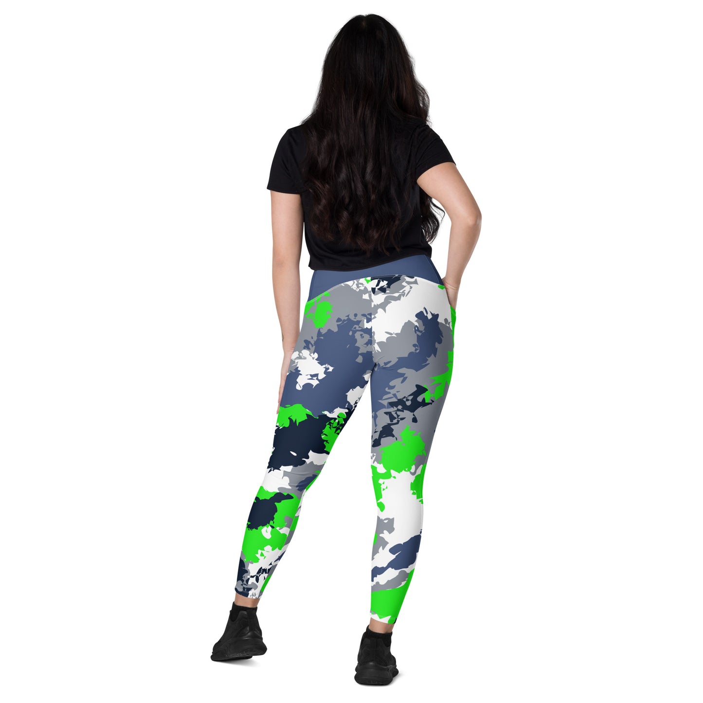 Kicxs SEA Camo Leggings with pockets