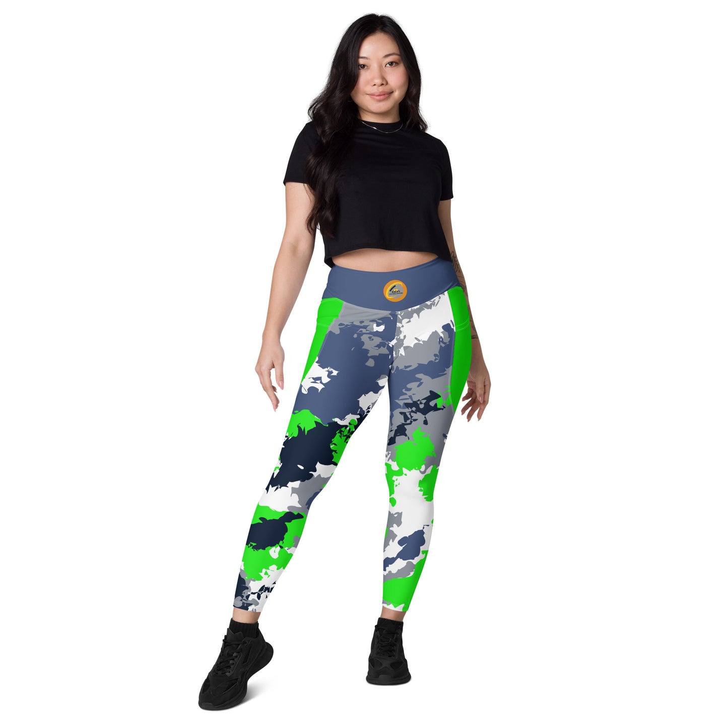Kicxs SEA Camo Leggings with pockets