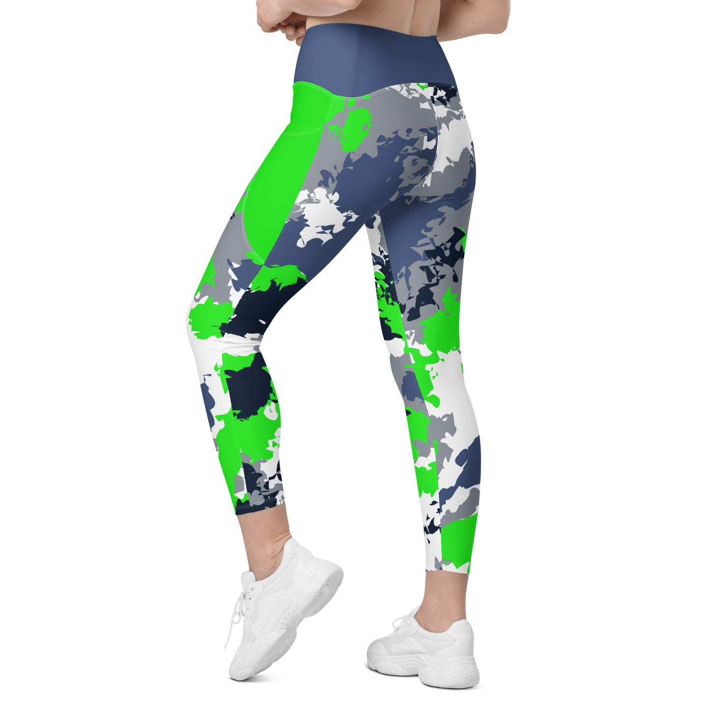 Kicxs SEA Camo Leggings with pockets
