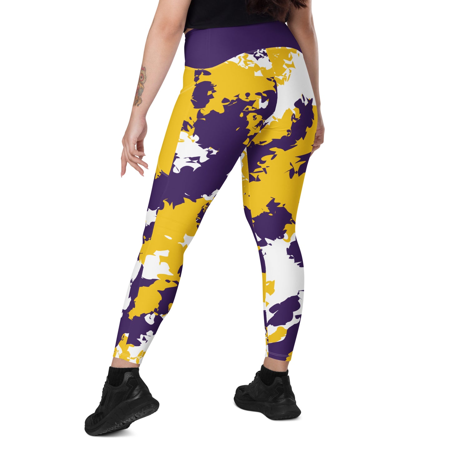 Kicxs Vikings Leggings con bolsillos