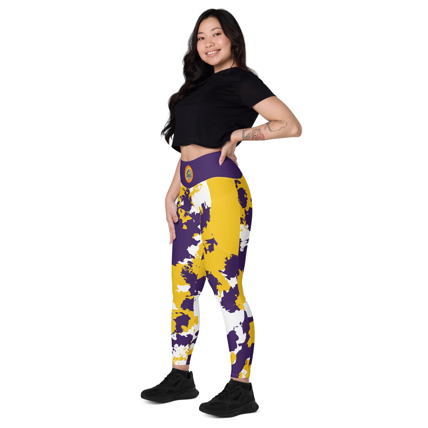 Kicxs Vikings Leggings con bolsillos