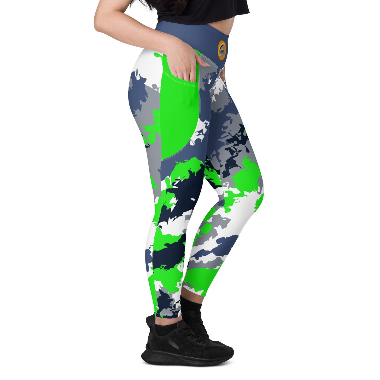 Kicxs SEA Camo Leggings with pockets