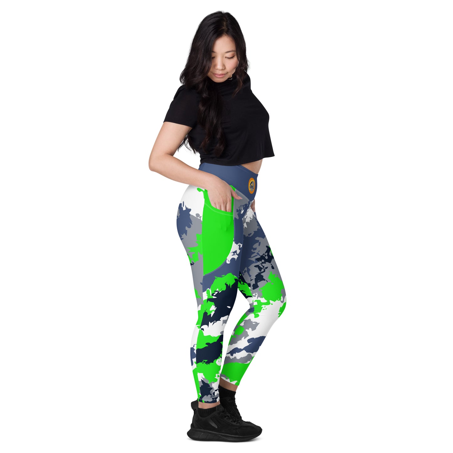 Kicxs SEA Camo Leggings with pockets