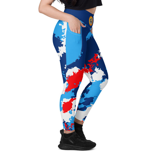 Kicxs TEN Camo Leggings with pockets