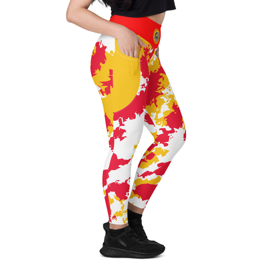 Kicxs KC Camo Leggings With Pockets