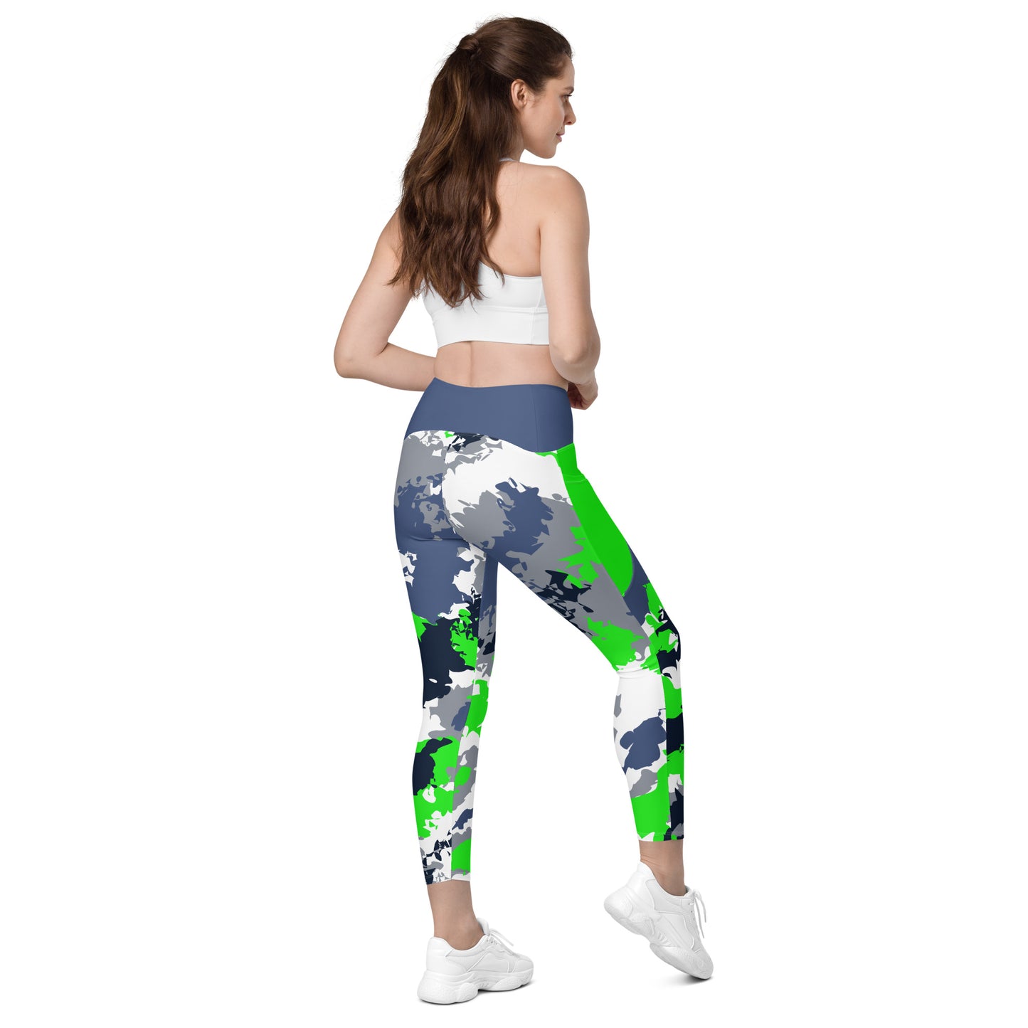 Kicxs SEA Camo Leggings with pockets