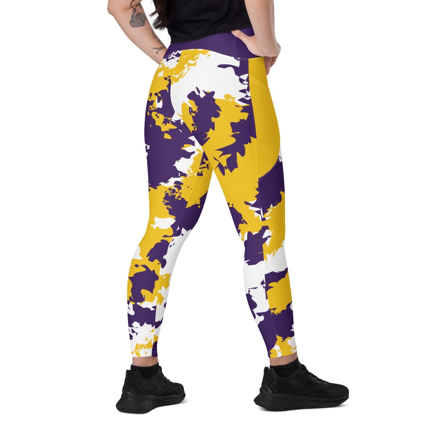 Kicxs Vikings Leggings con bolsillos