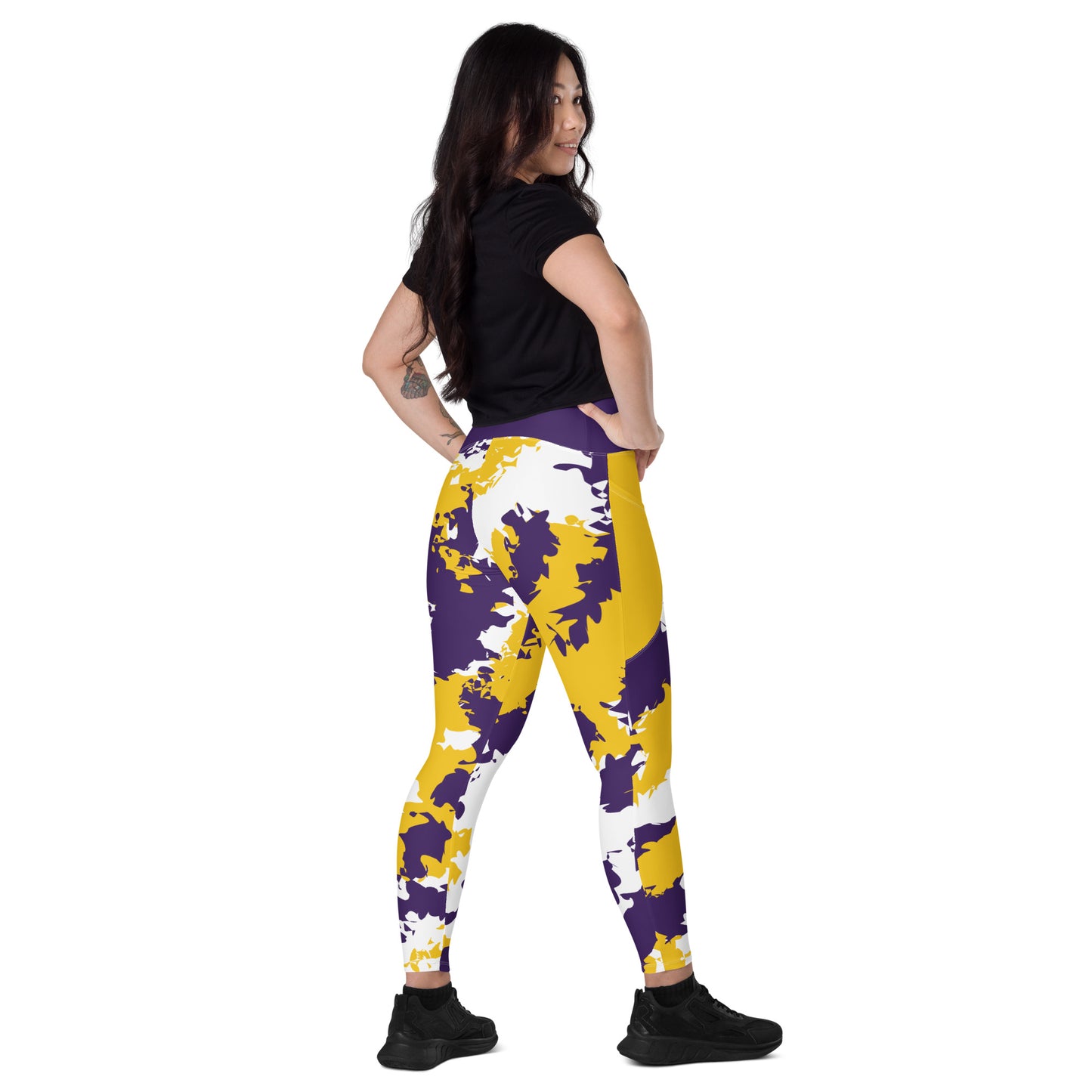 Kicxs Vikings Leggings con bolsillos