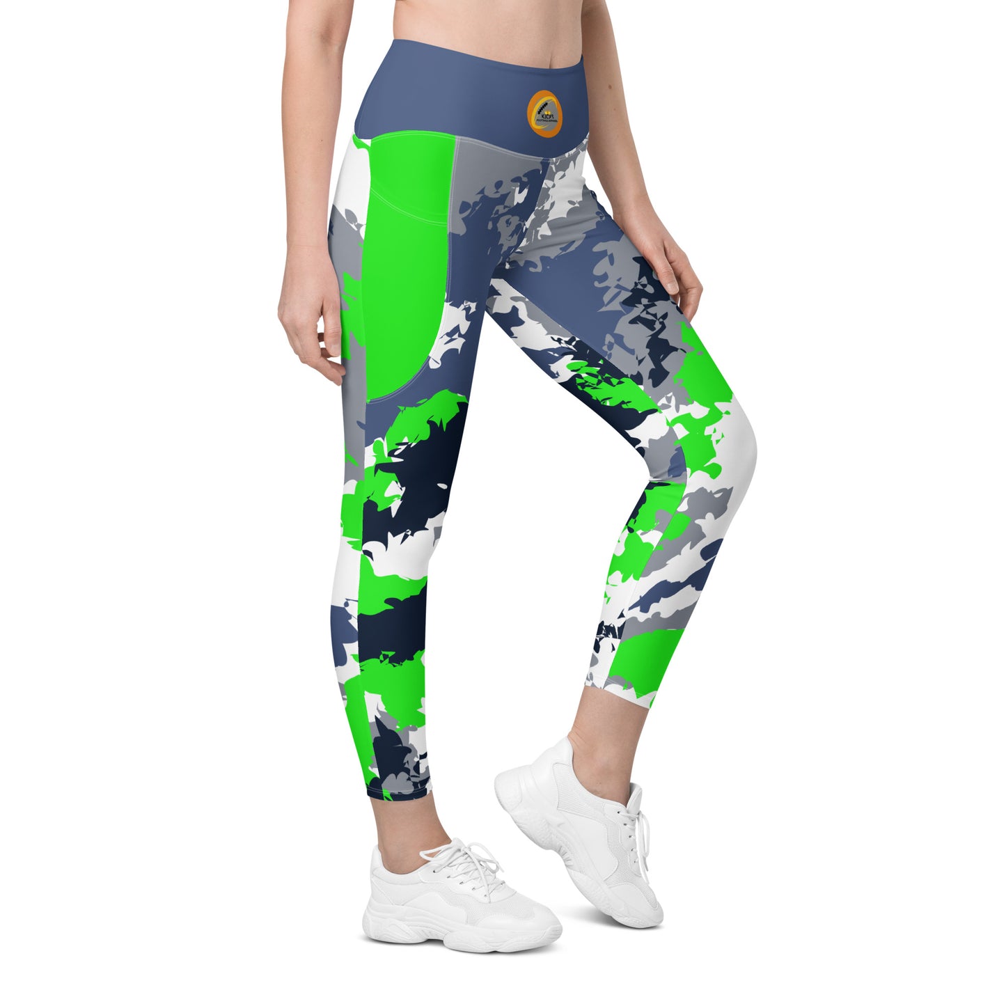 Kicxs SEA Camo Leggings with pockets