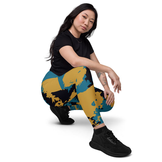 Kicxs JAC Camo Leggings with pockets $ Kicxs Pro Sports Apparel Kicxs Apparel 1Tweezy Apparel