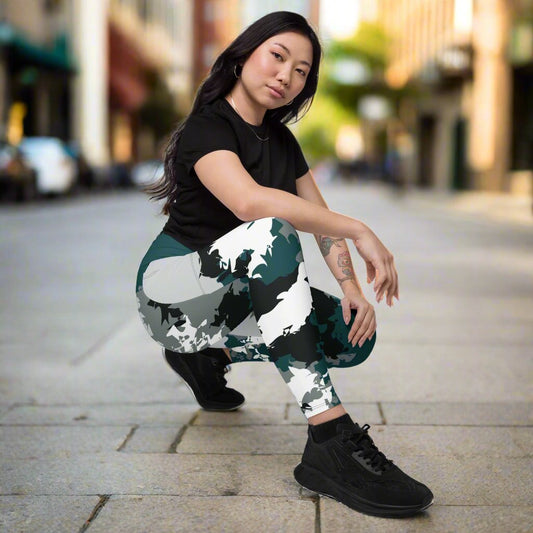 Kicxs PHE Camo Leggings with pockets $ Kicxs Pro Sports Apparel Kicxs Apparel 1Tweezy Apparel