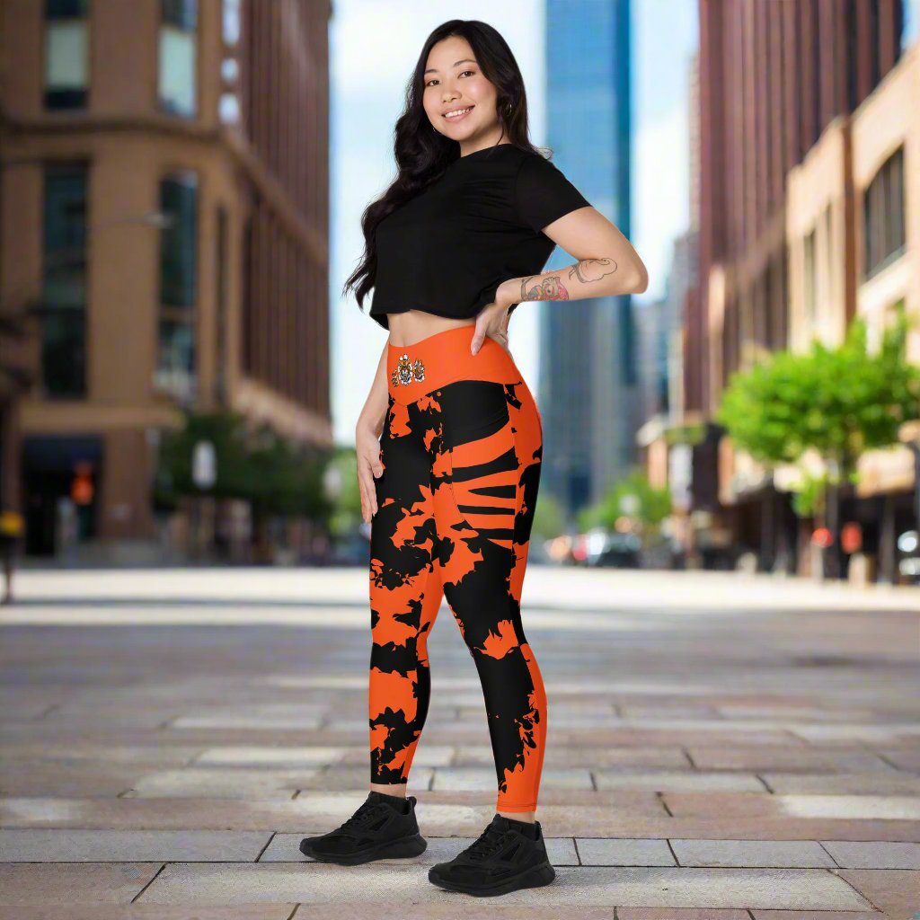 Kicxs Bengals Leggings With Pockets