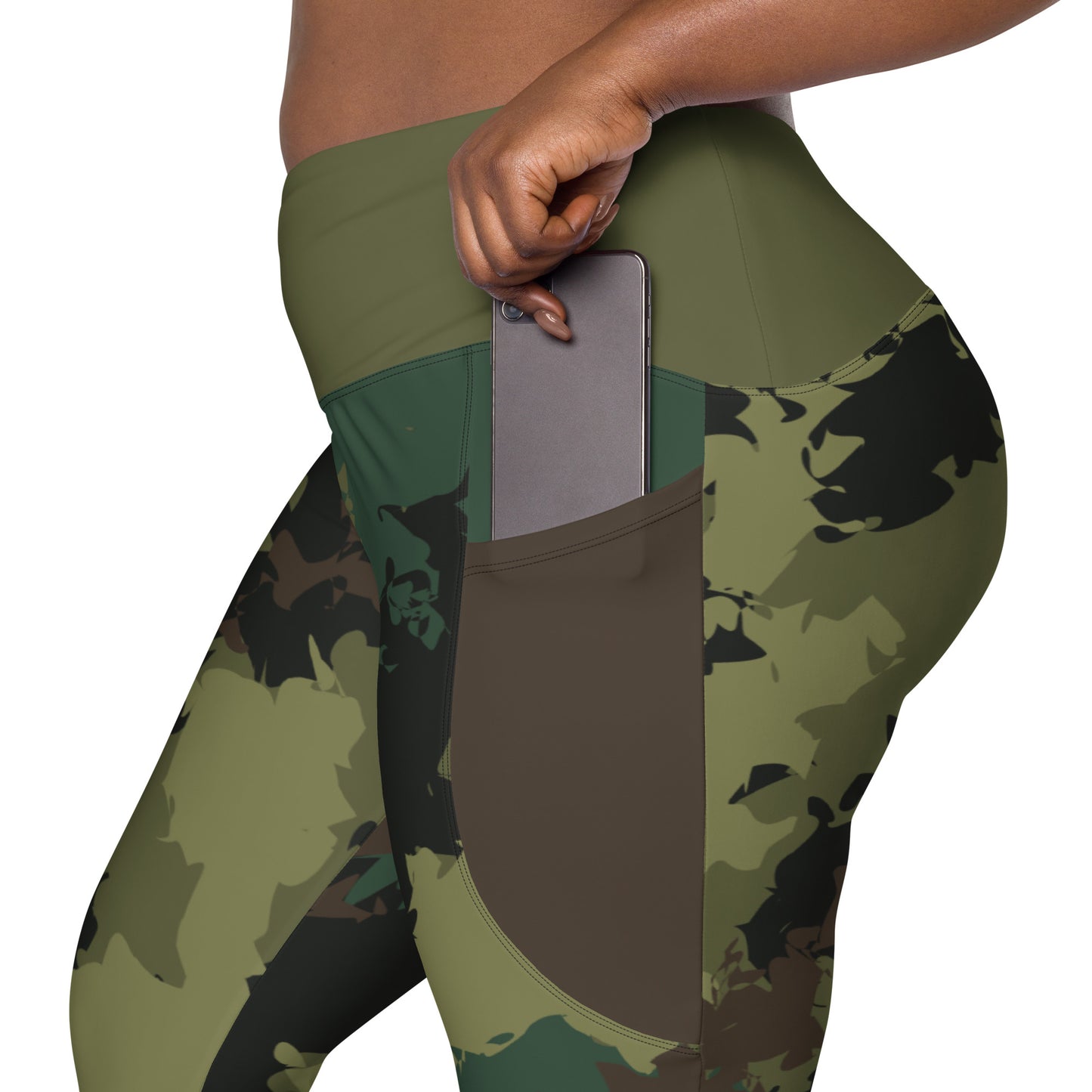 Kicxs Camouflage Leggings With Pockets