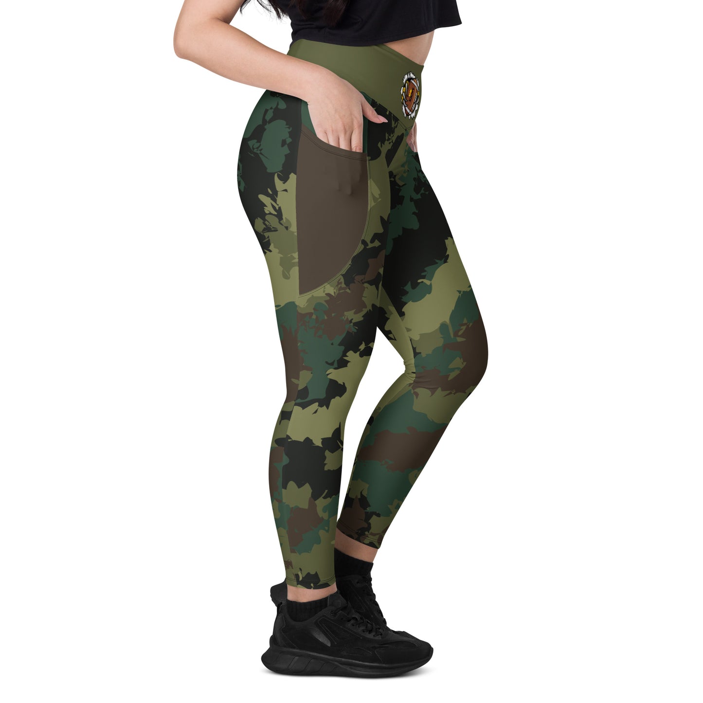 Kicxs Camouflage Leggings With Pockets