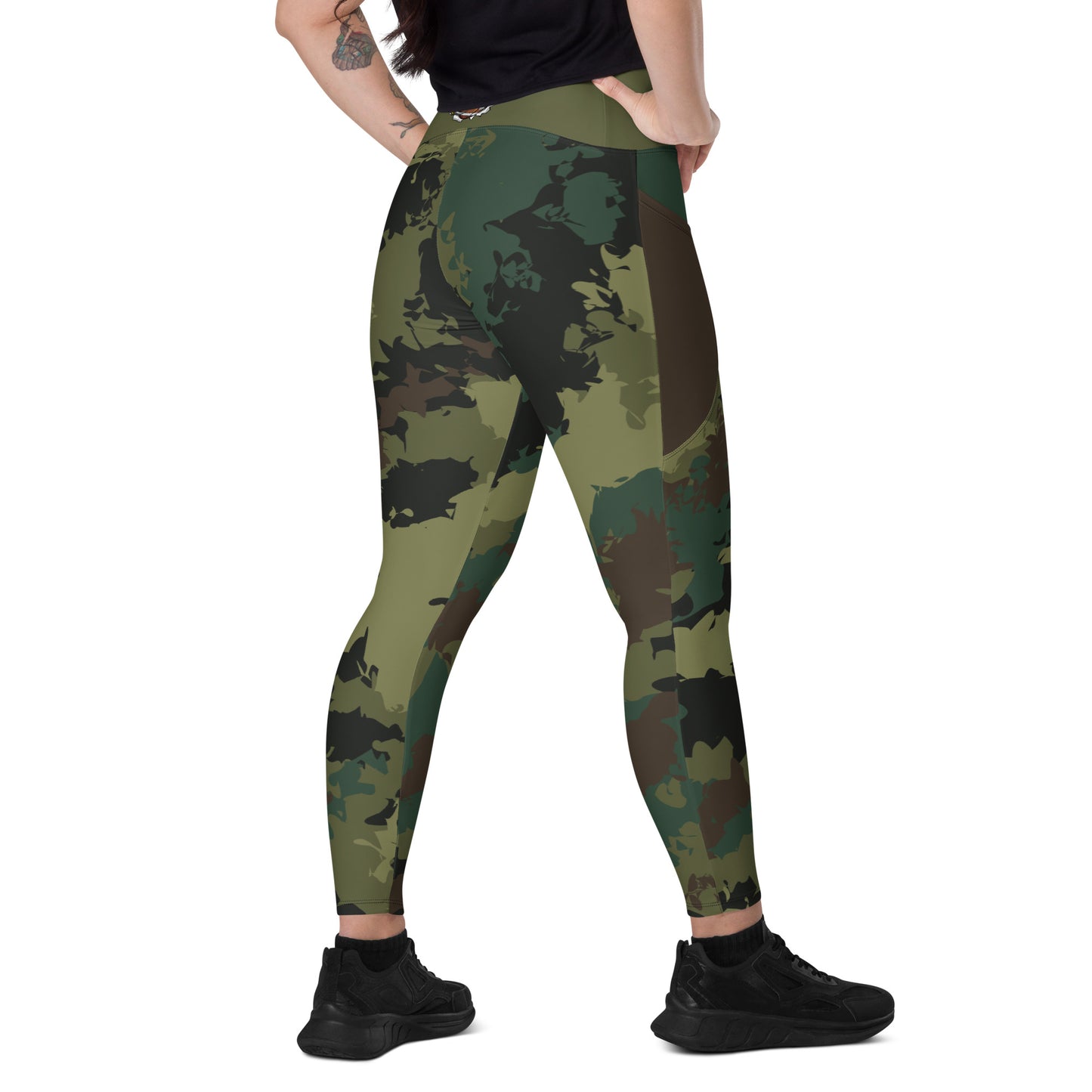 Kicxs Camouflage Leggings With Pockets