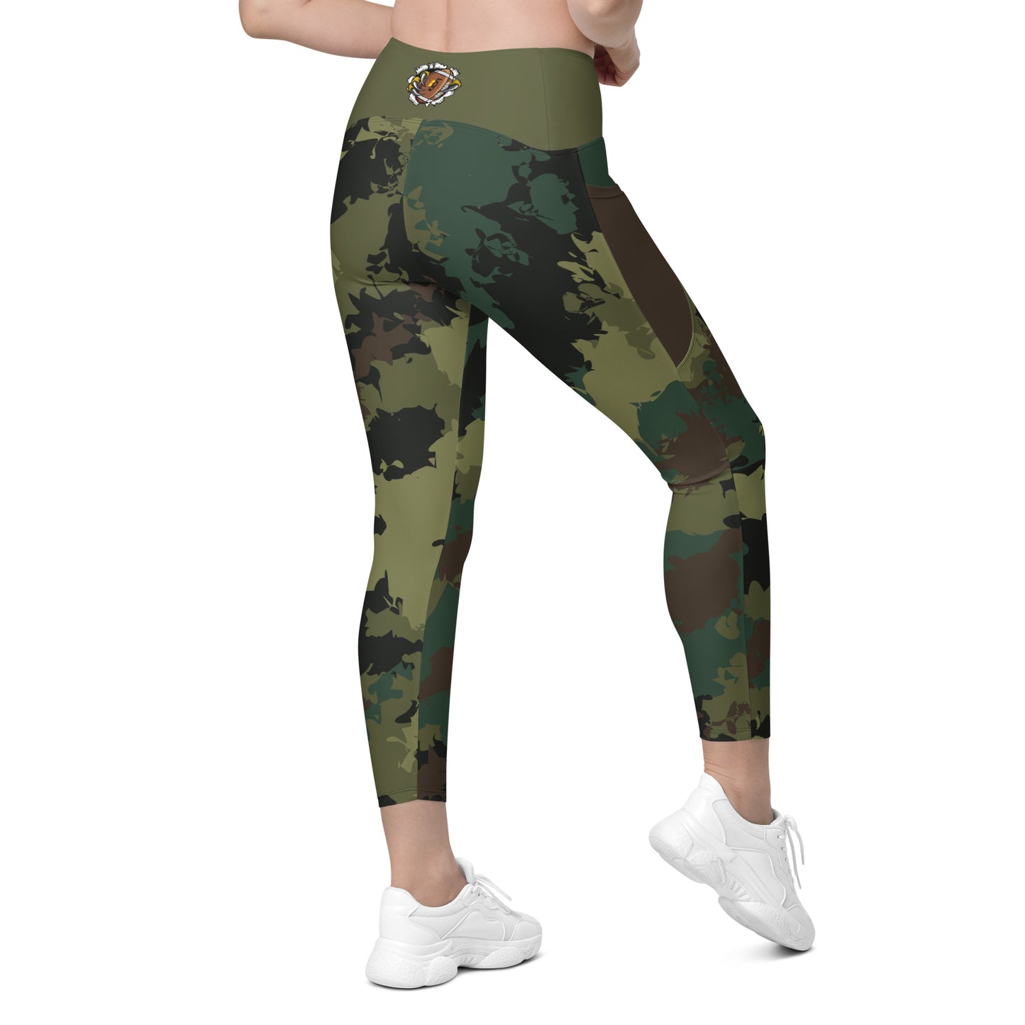 Kicxs Camouflage Leggings With Pockets