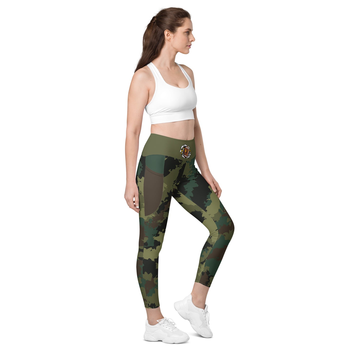 Kicxs Camouflage Leggings With Pockets