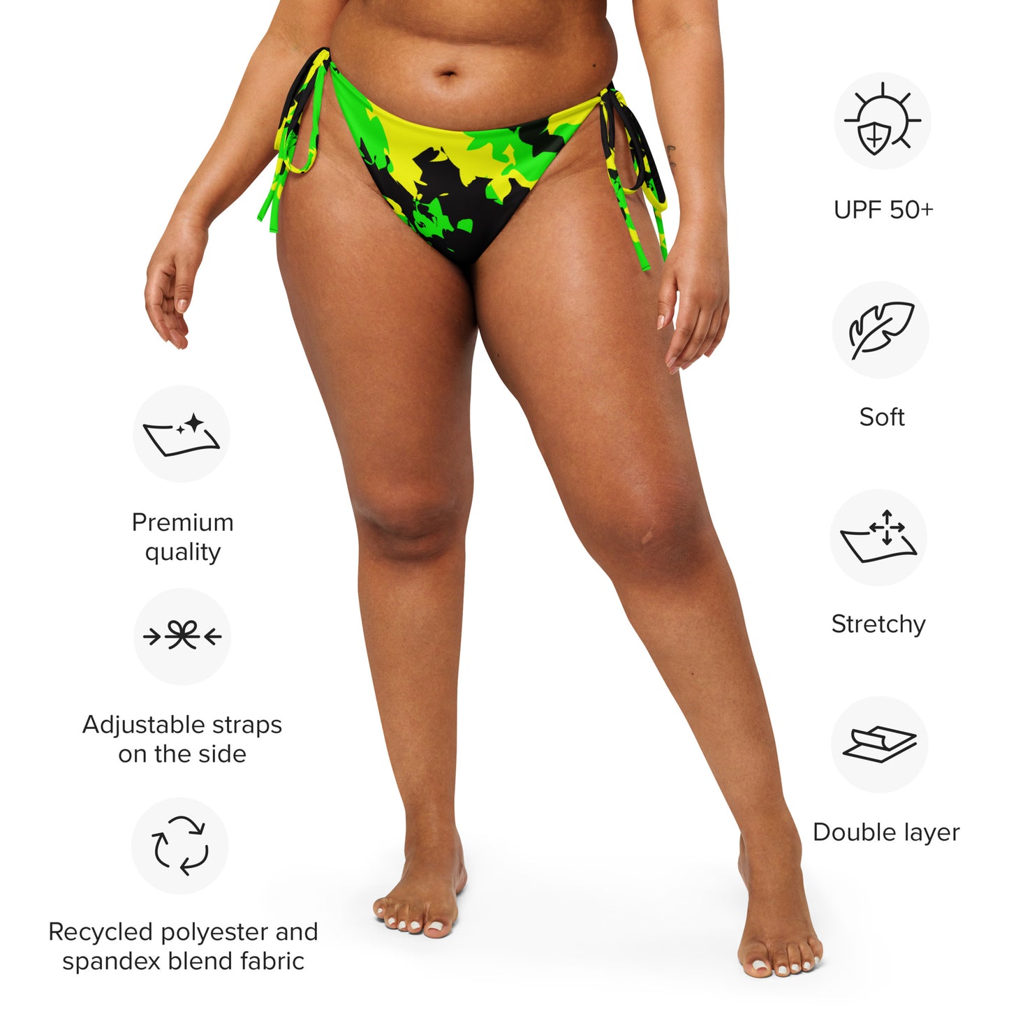 Rastaman Jamaican string bikini bottom