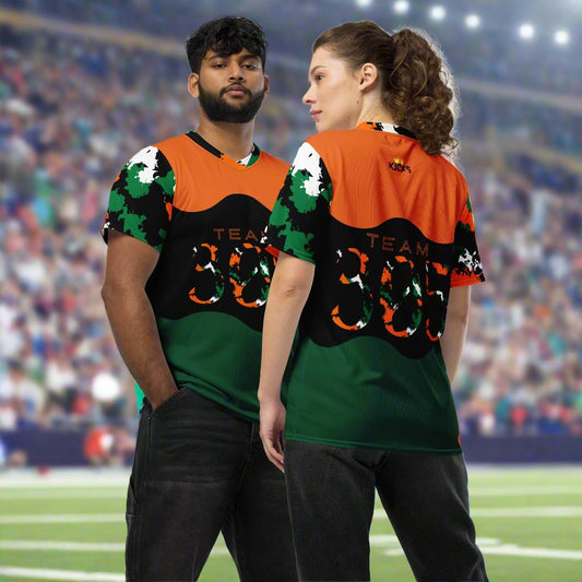 Kicxs MHC Team 305 Camo Unisex Sports Jersey $ Kicxs Pro Sports Apparel Kicxs Football Apparel 1Tweezy Apparel