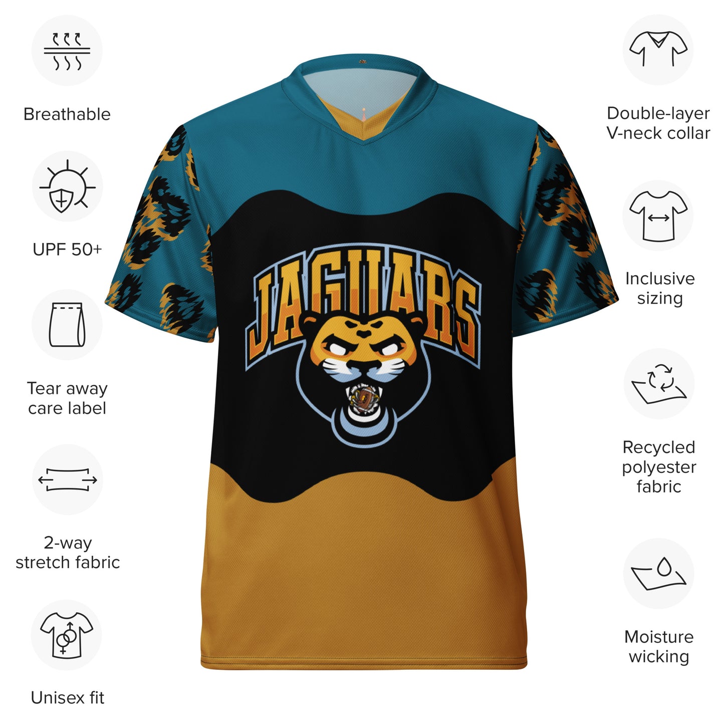 Kicxs JAC 🏈 Unisex Sports Jersey