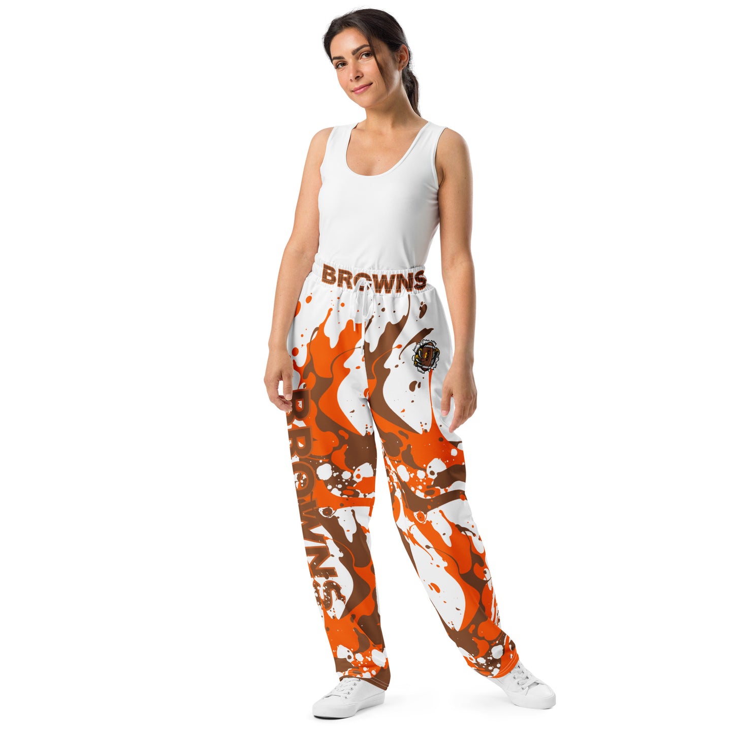 Kicxs Pro Team Wide-leg Joggers - Browns