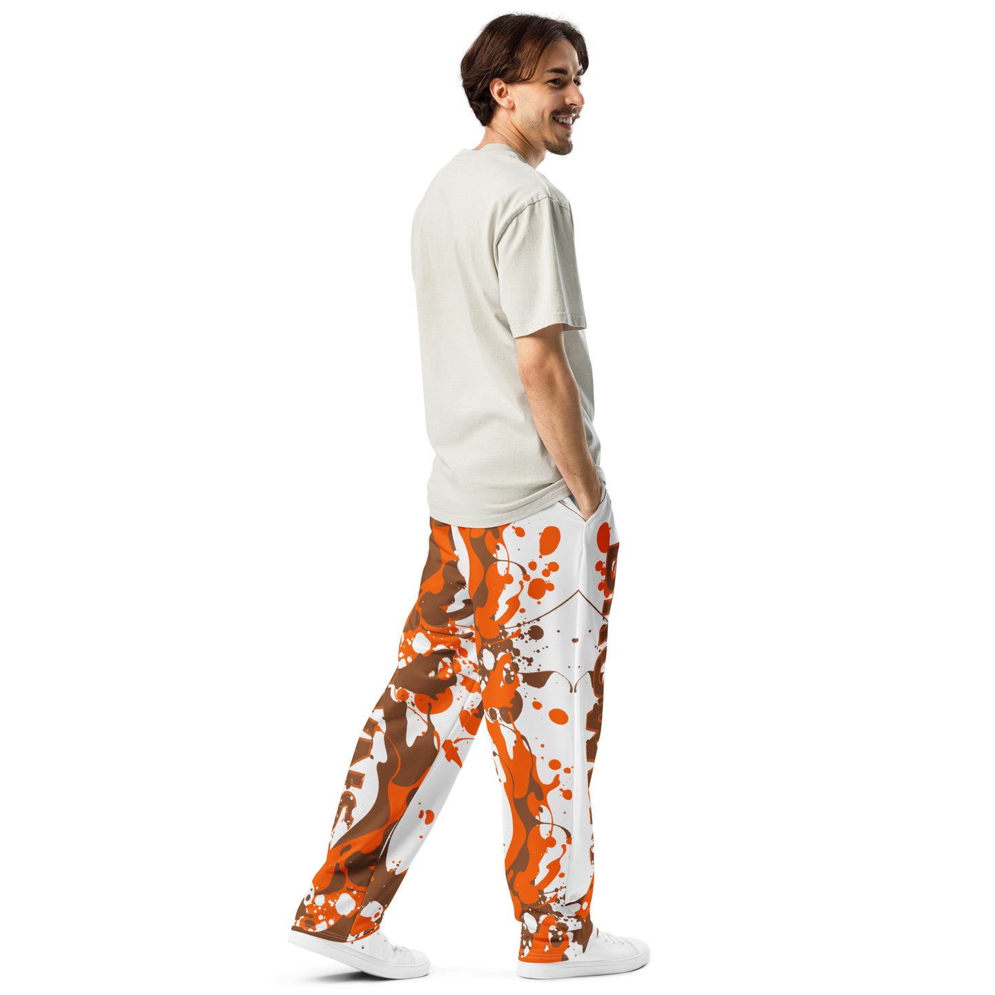 Kicxs Pro Team Wide-leg Joggers - Browns