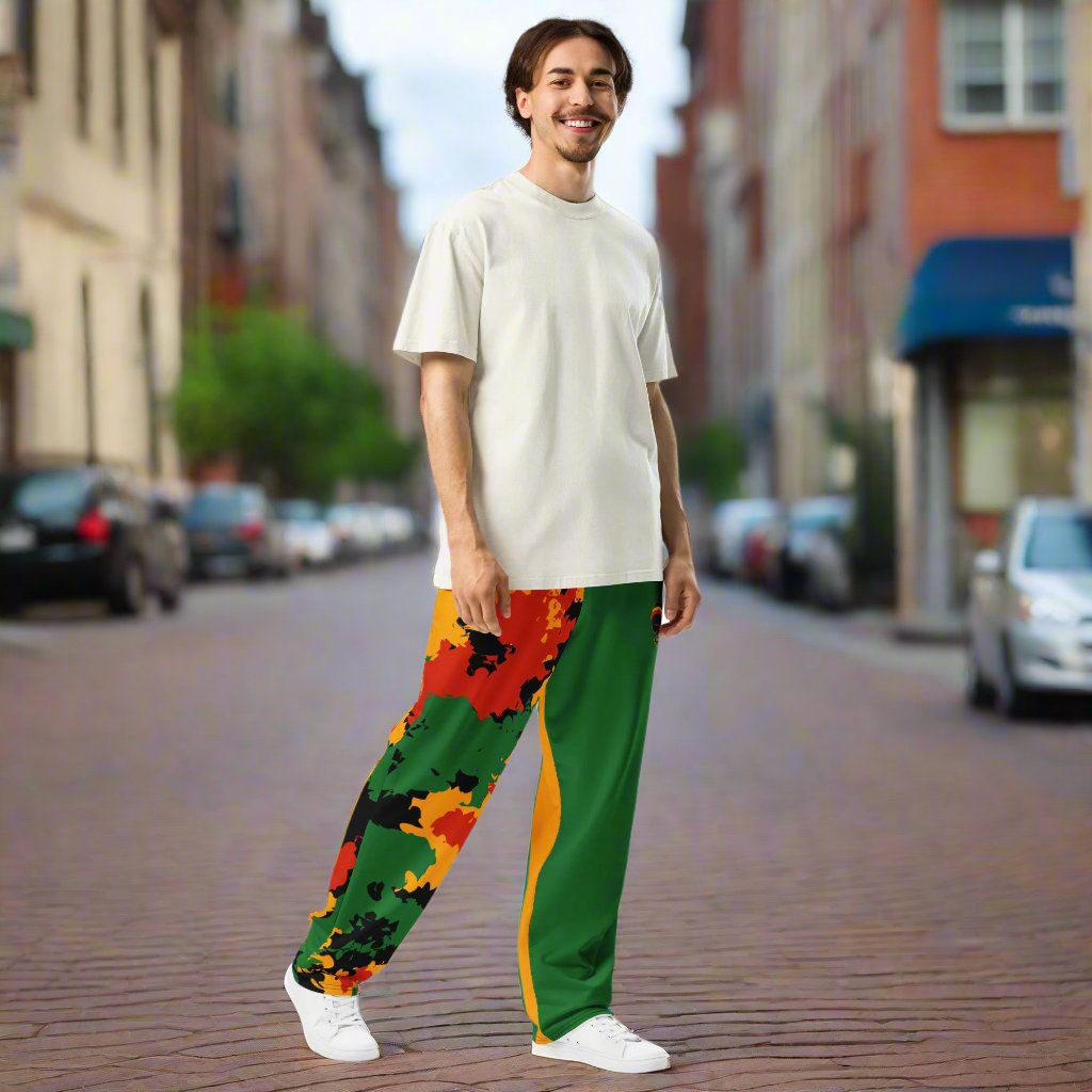 Rastaman Wide-leg Pants