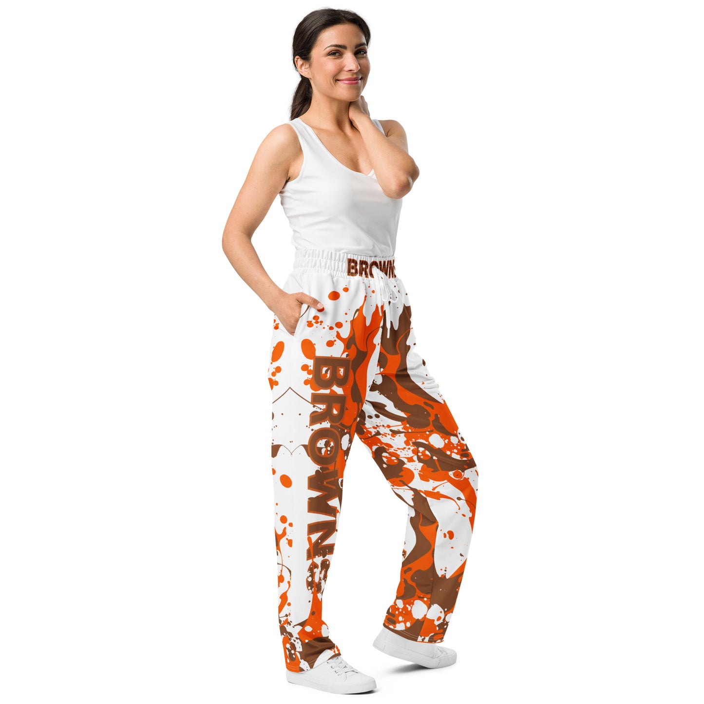 Kicxs Pro Team Wide-leg Joggers - Browns