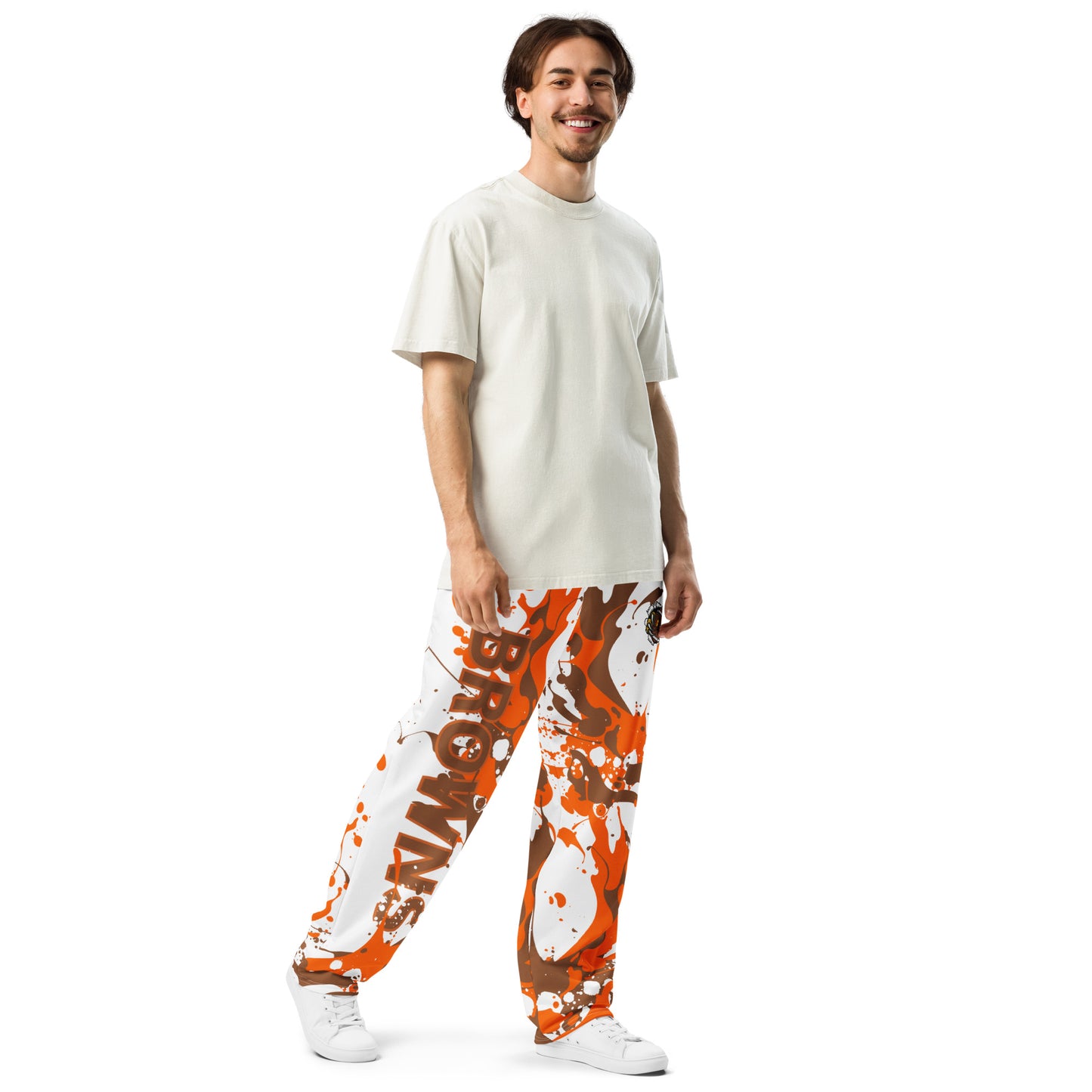 Kicxs Pro Team Wide-leg Joggers - Browns