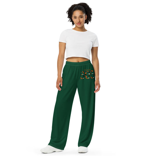 Kicxs CANES Team 305 Unisex Wide-Leg Pants