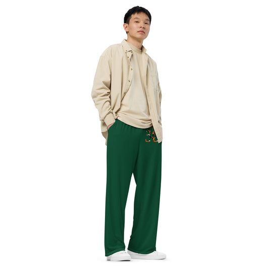 Kicxs MHC Team 305 Unisex Wide-Leg Pants $ Kicxs Pro Sports Apparel Kicxs Apparel 1Tweezy Apparel