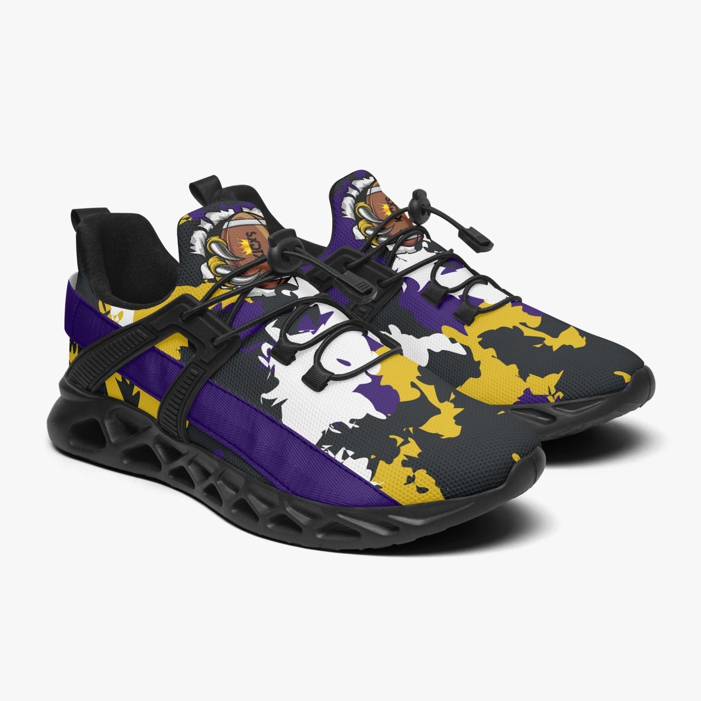 Kicxs BAL Camo Mesh Running Shoes