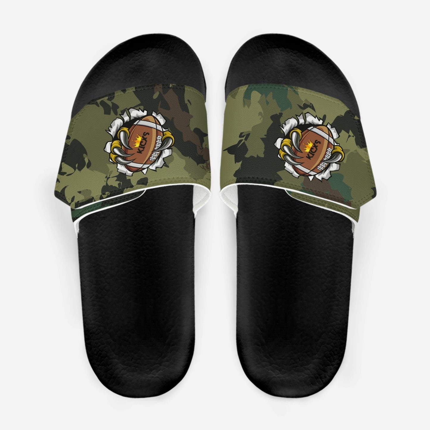 Kicxs Camouflage Velcro slides