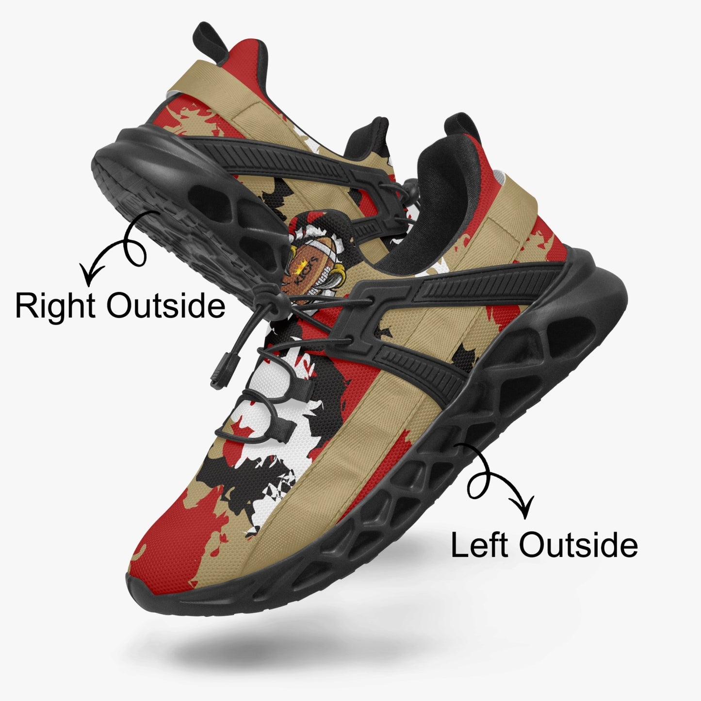 Kicxs SF Camo Mesh Running Shoes