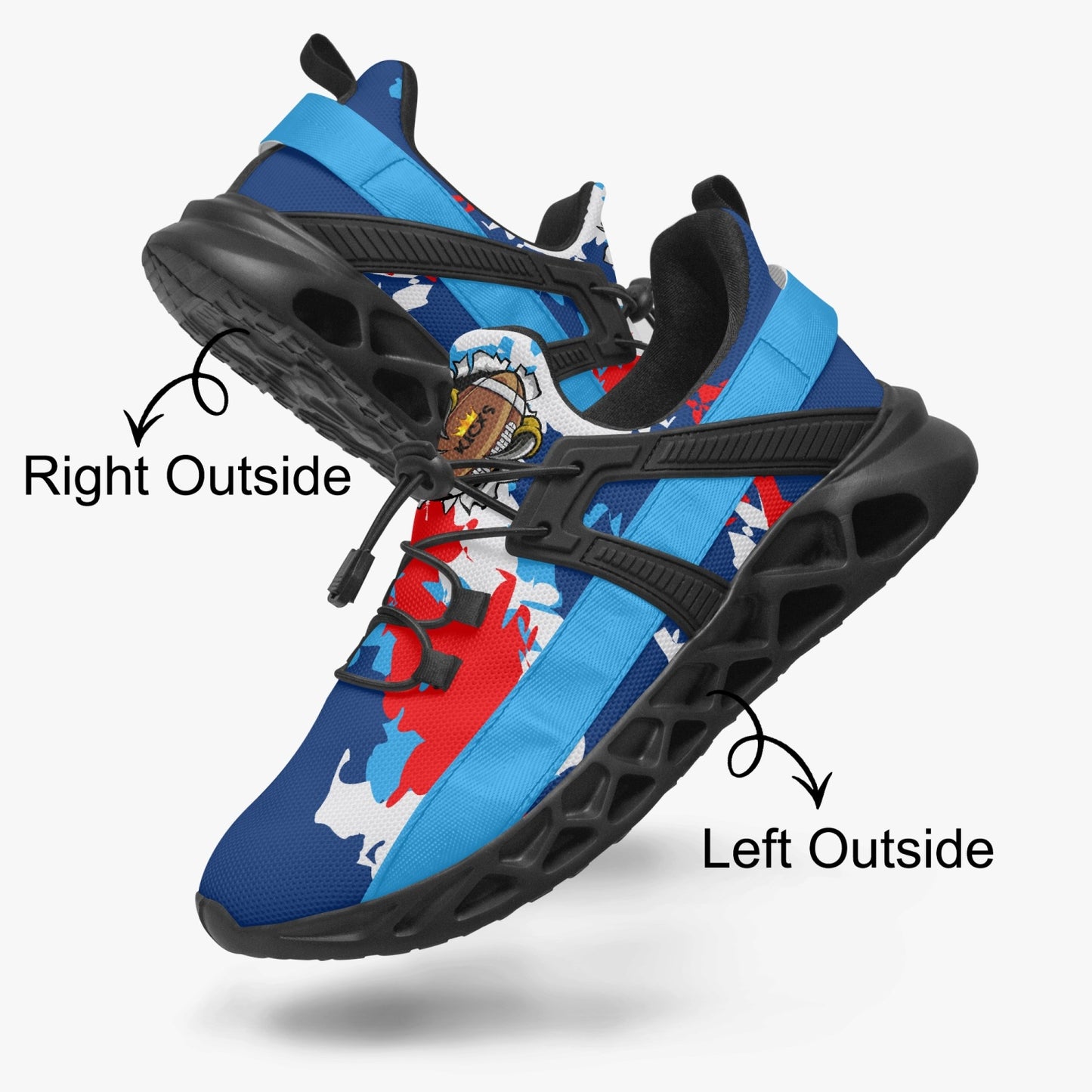 Kicxs Titans Camo Mesh Running Shoes
